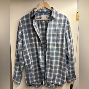 32 Bar Blues Men’s Blue/Gray Flannel shirt